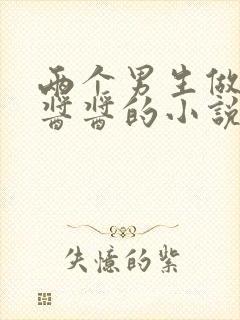 两个男生做酿酿酱酱的小说