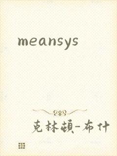 meansys
