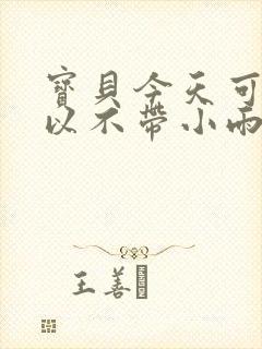 宝贝今天可不可以不带小雨伞