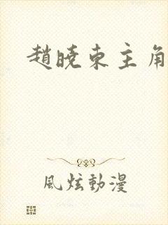 赵晓东主角小说