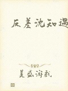 反差沈知遇晏应