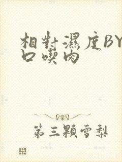 相对湿度BY大口吃肉