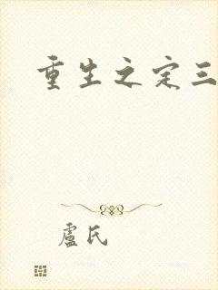 重生之定三国