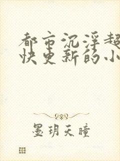 都市沉浮超前超快更新的小说