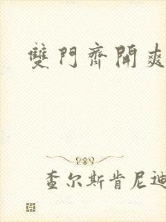 双门齐开爽死啦