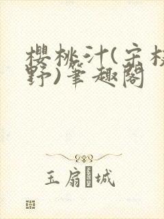 樱桃汁(宋枝江野)笔趣阁