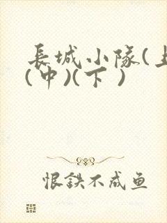长城小队(上)(中)(下 )