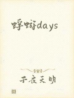 蜉蝣days