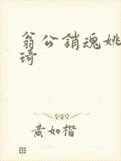 翁公销魂姚瑶琦琦