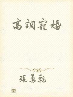高调宠婚