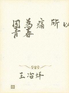 因为痛 所以叫青春