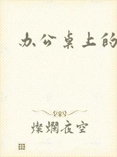 办公桌上的美味