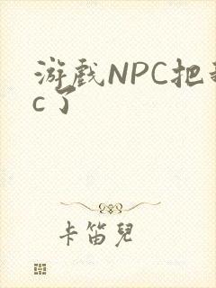 游戏NPC把我c了