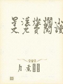 星汉灿烂小说全文免费阅读