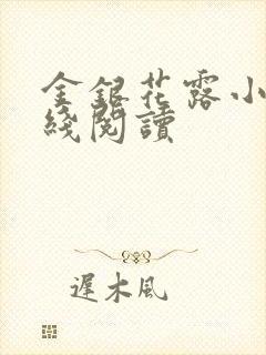 金银花露小说在线阅读