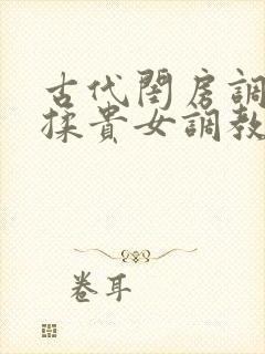 古代闺房调教h揉贵女调教记