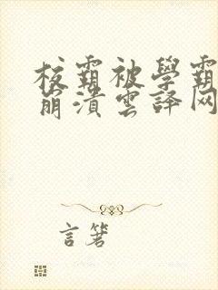 校霸被学霸玩到崩溃云译网