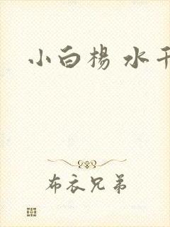 小白杨 水千丞