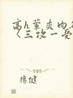 高h荤爽肉欲文〈三攻一受〉视频