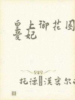 皇上御花园中要爱妃