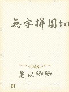 无字拼图txt