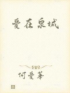 爱在泉城