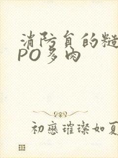 消防员的糙汉文PO多肉