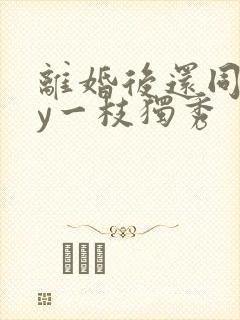 离婚后还同居by一枝独秀