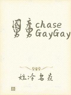 国产chase男男GayGay