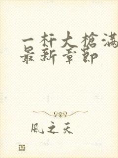 一杆大枪满屋扫最新章节