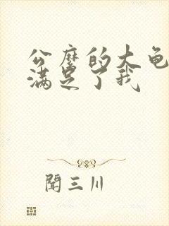 公么的大龟强大满足了我