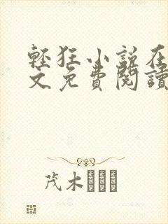 轻狂小说在线全文免费阅读