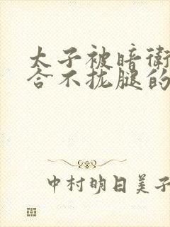 太子被暗卫c到合不拢腿的后果