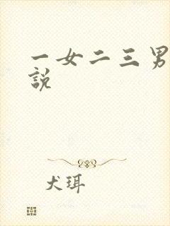 一女二三男事小说