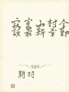 寂寞山村全部小说最新章节