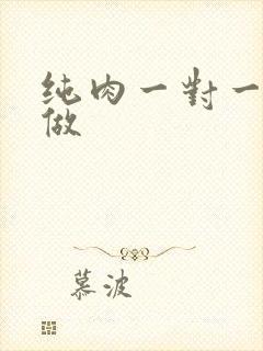 纯肉一对一到处做