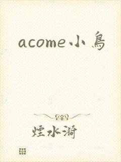 acome小鸟