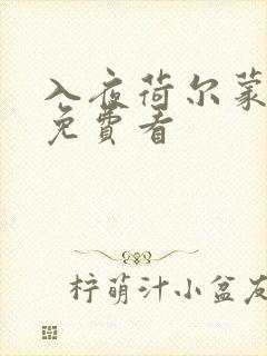 入夜荷尔蒙电影免费看