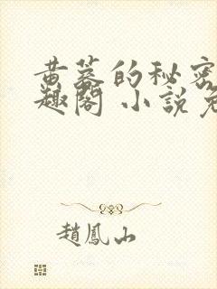 黄蓉的秘密 笔趣阁 小说免费阅读