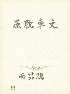 原耽车文