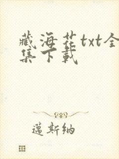 藏海花txt全集下载