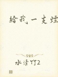 给我一支烟小说