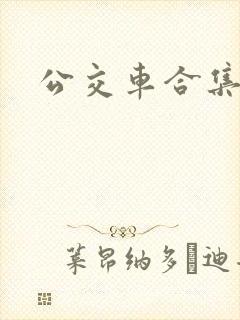 公交车合集