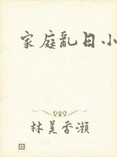 家庭乱日小说