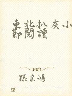 东北扒灰小说分节阅读