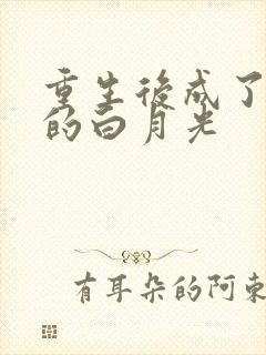 重生后成了皇帝的白月光