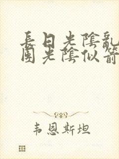 长日光阴乱作一团光阴似箭必读