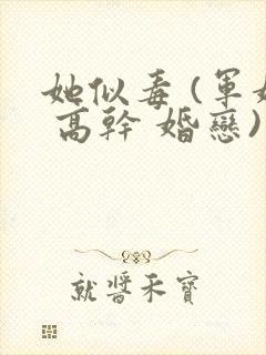 她似毒 (军婚 高干 婚恋)完结