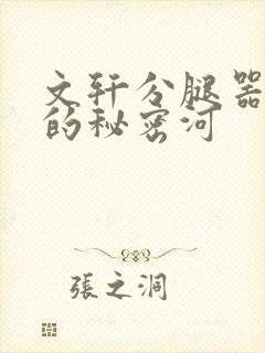 文轩分腿器河马的秘密河