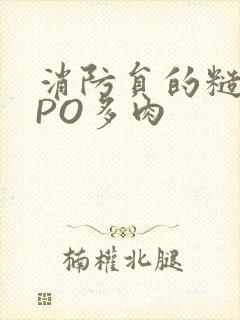 消防员的糙汉文PO多肉